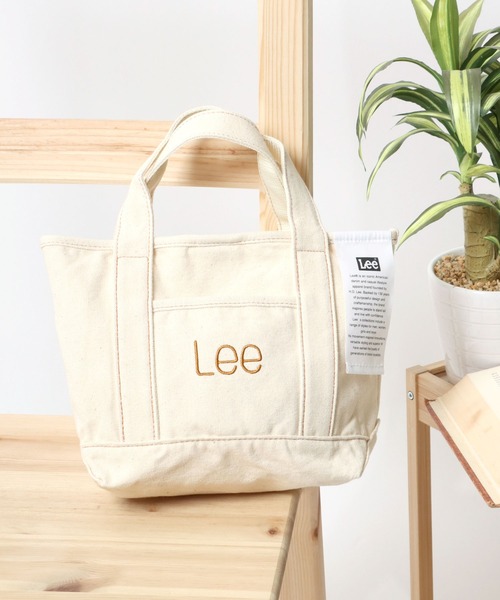 Lee(リー)の「Lee(リー)ヴィヴィットカラーミニトートバッグ メンズ レディース ユニセックス/推し活(トートバッグ・レディース・ブラック/レッド/オフホワイト/ピンク/イエロー/ブルー/グリーン・FREE)」の2枚目の写真