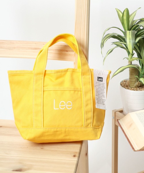 Lee(リー)の「Lee(リー)ヴィヴィットカラーミニトートバッグ メンズ レディース ユニセックス/推し活(トートバッグ・レディース・ブラック/レッド/オフホワイト/ピンク/イエロー/ブルー/グリーン・FREE)」の5枚目の写真