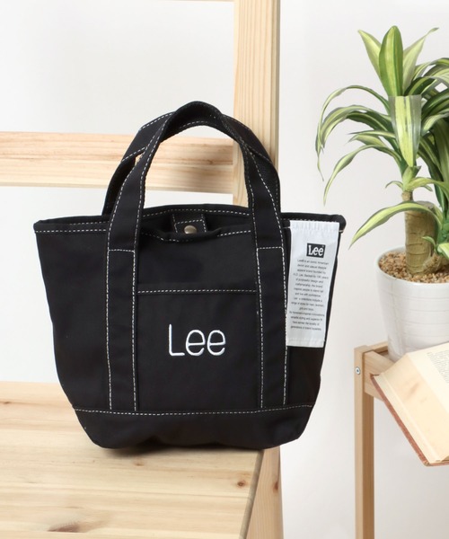 Lee(リー)の「Lee(リー)ヴィヴィットカラーミニトートバッグ メンズ レディース ユニセックス/推し活(トートバッグ・レディース・ブラック/レッド/オフホワイト/ピンク/イエロー/ブルー/グリーン・FREE)」の3枚目の写真