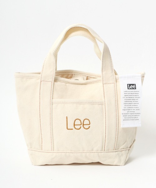 Lee(リー)の「Lee(リー)ヴィヴィットカラーミニトートバッグ メンズ レディース ユニセックス/推し活(トートバッグ・レディース・ブラック/レッド/オフホワイト/ピンク/イエロー/ブルー/グリーン・FREE)」の13枚目の写真
