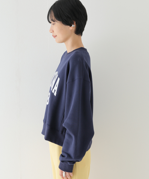 JOINT WORKS（ジョイントワークス）の「カレッジ ウラケプルオーバー（スウェット・レディース・ライトグレー/ネイビー/パープル・FREE）」の18枚目の写真