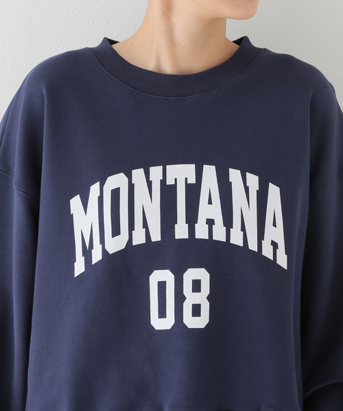 JOINT WORKS（ジョイントワークス）の「カレッジ ウラケプルオーバー（スウェット・レディース・ライトグレー/ネイビー/パープル・FREE）」の22枚目の写真