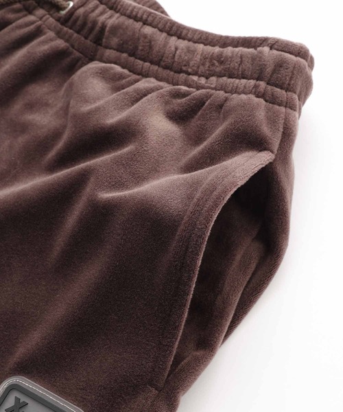 X-girl（エックスガール）の「VELOUR EASY PANTS（その他パンツ・レディース・ブラウン/イエロー/ネイビー・S/M）」の20枚目の写真