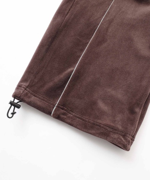 X-girl（エックスガール）の「VELOUR EASY PANTS（その他パンツ・レディース・ブラウン/イエロー/ネイビー・S/M）」の12枚目の写真
