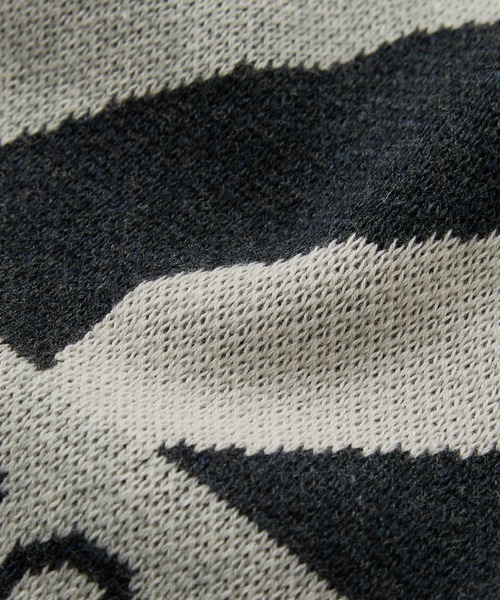 Sourcream(サワークリーム)の「【Sourcream/サワークリーム】KARLニット(ニット/セーター・メンズ・アッシュグレー/ブラック/ワインレッド・FREE)」の17枚目の写真