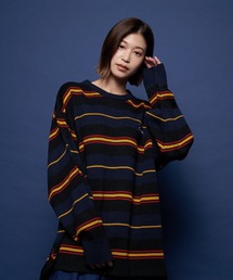 SKOOKUM | SKOOKUM /スクーカム BORDER KNIT(ニット/セーター)