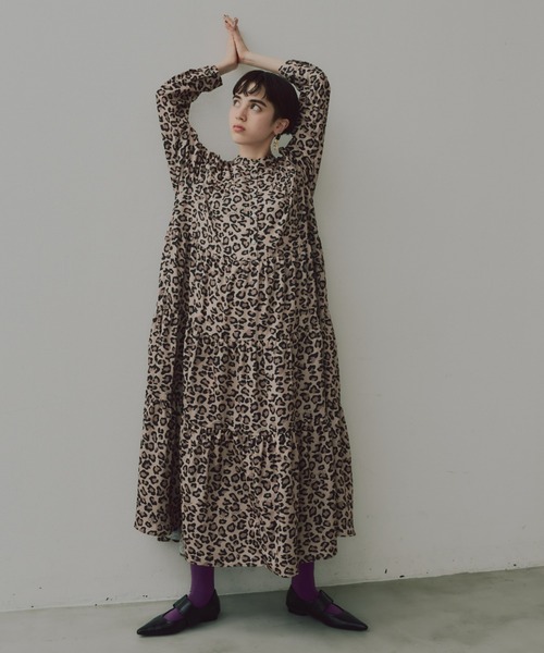 ROSEanna ローズアンナ レオパード柄 ワンピース ROSEanna ローズアンナ レオパード柄 ワンピース