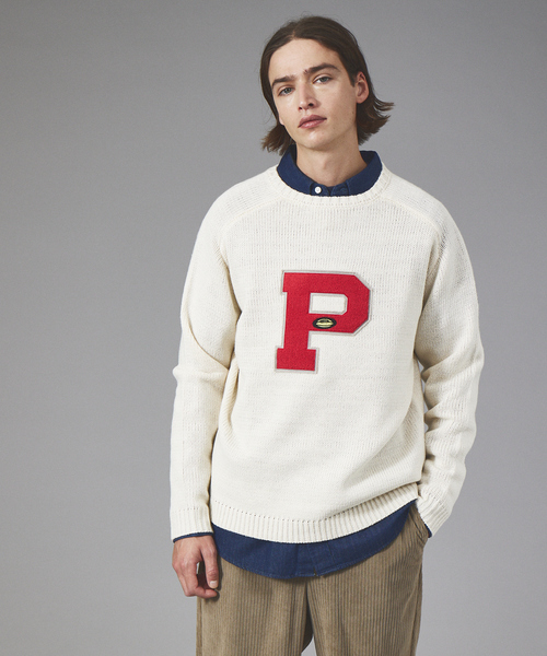 PENNEYS（ぺニーズ）の「PENNEYS/ペニーズ P LOGO CREW SWEATER Pロゴ