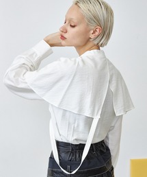 casane | レイヤーカラードッキングブラウス(シャツ/ブラウス)