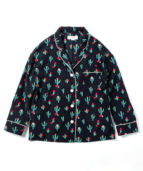 B:MING by BEAMS(ビーミングバイビームス)の「ビーミング by ビームス / サボテンブラウス(シャツ/ブラウス・レディース・ブラック・ONE SIZE)」の1枚目の写真