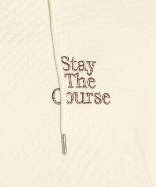 PINK-latte(ピンクラテ)の「◆裏毛くま耳ワンポイントパーカー(パーカー・キッズ・ダークブラウン/ベージュ/アイボリー・15 /14/16)」の13枚目の写真