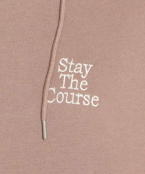 PINK-latte(ピンクラテ)の「◆裏毛くま耳ワンポイントパーカー(パーカー・キッズ・ダークブラウン/ベージュ/アイボリー・15 /14/16)」の12枚目の写真