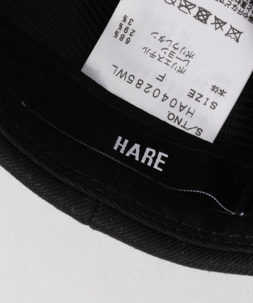 HARE(ハレ)の「シシュウCAP(HARE)(キャップ・メンズ・ブラック系その他/ブラック/ブラック系その他2・FREE)」の17枚目の写真
