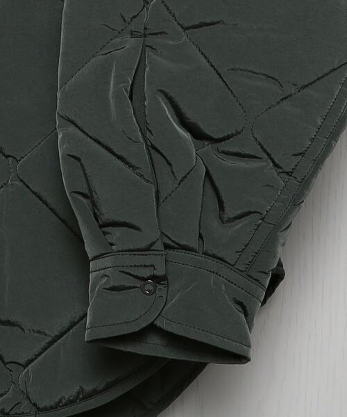 H　BEAUTY&YOUTH UNITED ARROWS（エイチビューティーアンドユースユナイテッドアローズ）の「＜H＞QUILTED BIG SHIRT/アウター（その他アウター・メンズ・ブラック/オリーブ・S/M/L）」の5枚目の写真
