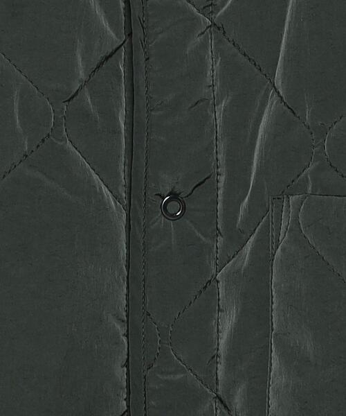 H　BEAUTY&YOUTH UNITED ARROWS（エイチビューティーアンドユースユナイテッドアローズ）の「＜H＞QUILTED BIG SHIRT/アウター（その他アウター・メンズ・ブラック/オリーブ・S/M/L）」の9枚目の写真