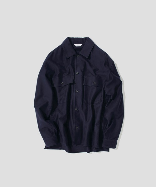 WELLDER(ウェルダー)の「【WELLDER / ウェルダー】CPO Shirt / CPOシャツ(シャツ/ブラウス・メンズ・ネイビー・3/4)」の1枚目の写真
