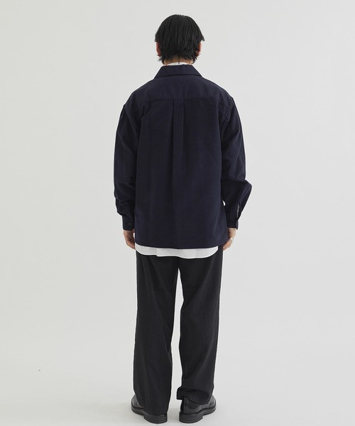 WELLDER(ウェルダー)の「【WELLDER / ウェルダー】CPO Shirt / CPOシャツ(シャツ/ブラウス・メンズ・ネイビー・3/4)」の10枚目の写真