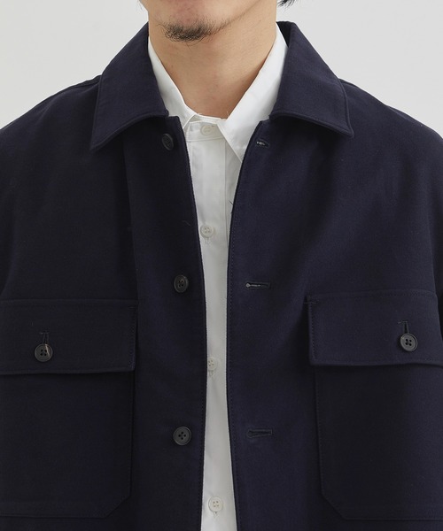 WELLDER(ウェルダー)の「【WELLDER / ウェルダー】CPO Shirt / CPOシャツ(シャツ/ブラウス・メンズ・ネイビー・3/4)」の9枚目の写真