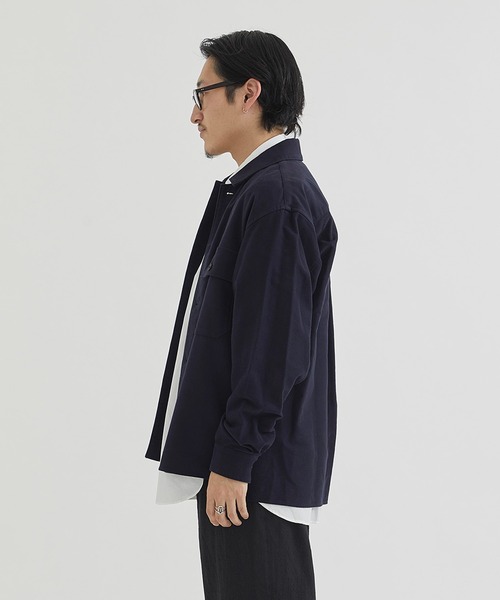 WELLDER(ウェルダー)の「【WELLDER / ウェルダー】CPO Shirt / CPOシャツ(シャツ/ブラウス・メンズ・ネイビー・3/4)」の7枚目の写真