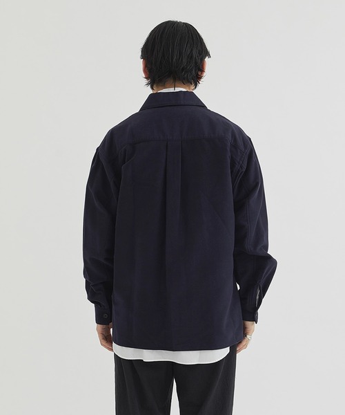 WELLDER(ウェルダー)の「【WELLDER / ウェルダー】CPO Shirt / CPOシャツ(シャツ/ブラウス・メンズ・ネイビー・3/4)」の6枚目の写真