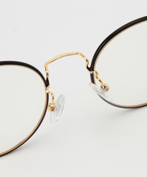 Ray BEAMS（レイビームス）の「NOEYEDIA / メガネ（メガネ・レディース・ブラック・ONE SIZE）」の2枚目の写真