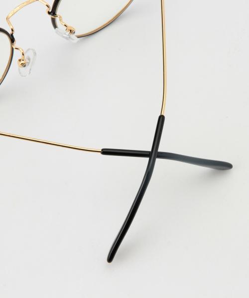 Ray BEAMS（レイビームス）の「NOEYEDIA / メガネ（メガネ・レディース・ブラック・ONE SIZE）」の4枚目の写真