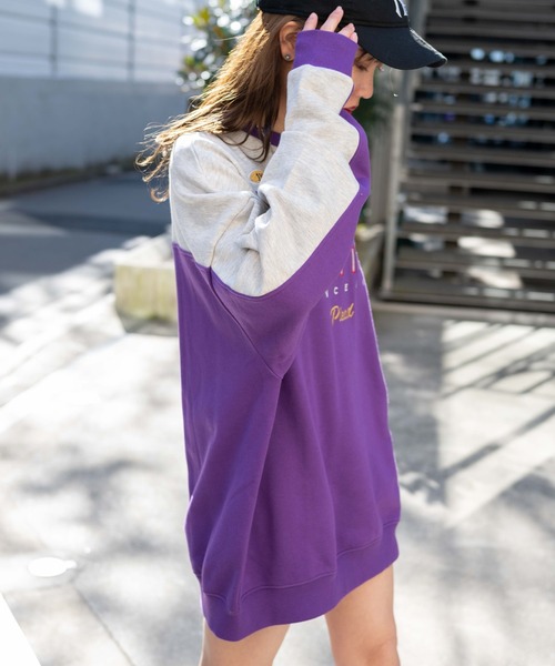 WEGO（ウィゴー）の「WEGO/レーシング刺繍スウェット