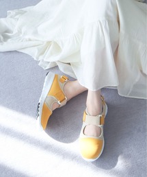 撥水オニベジストラップメリージェーンスニーカー