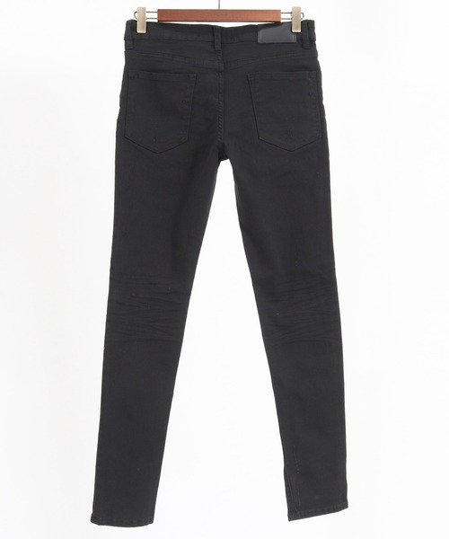 CAMBIO（カンビオ）の「mp10756-クラッシュスキニーデニムパンツ（デニムパンツ・メンズ・ホワイト/ブラック・L/LL/M）」の8枚目の写真