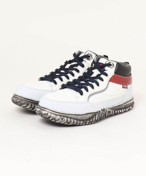 EDWIN（エドウィン）の「《EDWIN》先芯入り スニーカーESM102（スニーカー・メンズ・ブラック/ホワイト/レッド・26.5cm/27.0cm/25.0cm/25.5cm/26.0cm/28.0cm）」の2枚目の写真