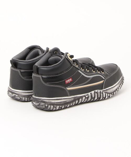 EDWIN（エドウィン）の「《EDWIN》先芯入り スニーカーESM102（スニーカー・メンズ・ブラック/ホワイト/レッド・26.5cm/27.0cm/25.0cm/25.5cm/26.0cm/28.0cm）」の4枚目の写真
