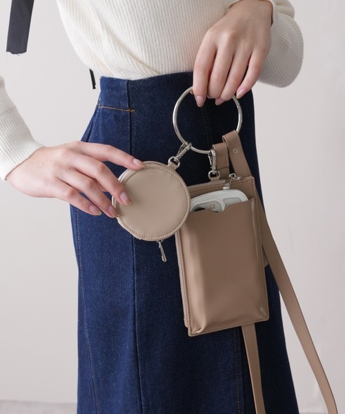 ♡未使用♡高見え　スマホショルダー／マルチショルダー♡ セール】 マルチスマホショルダー バッグ （その他小物）｜any