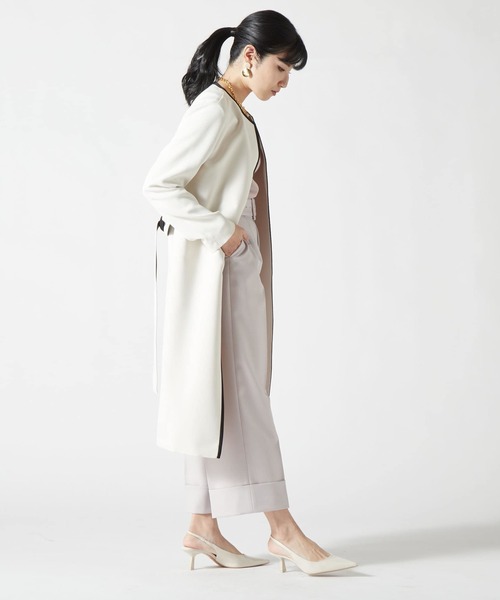 セール】バイカラーコート（トレンチコート）｜TIARA（ティアラ）の