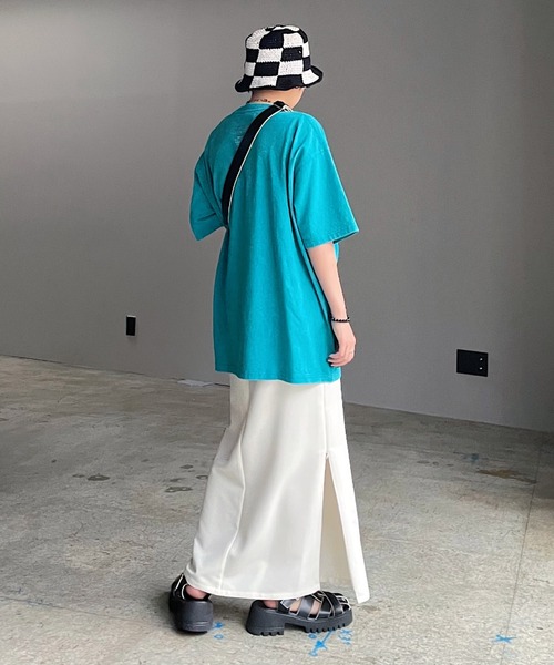 PAGEBOY(ページボーイ)の「モアラクフィットタイトスカート(スカート・レディース・オフホワイト/カーキ/ブラック/チャコールグレー/オレンジ系その他・S/M/L)」の10枚目の写真