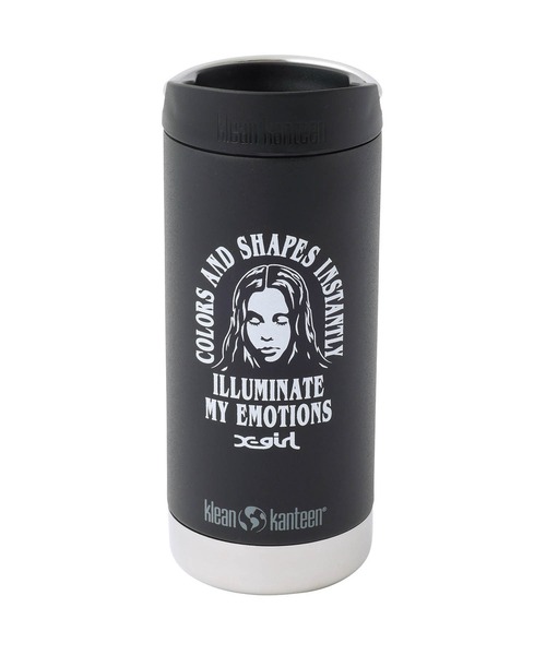 X-girl（エックスガール）の「X-girl × KLEAN KANTEEN ARCH & FACE LOGO（グラス/マグカップ/タンブラー・レディース・シルバー/ブラック/イエロー・ONE SIZE）」の2枚目の写真