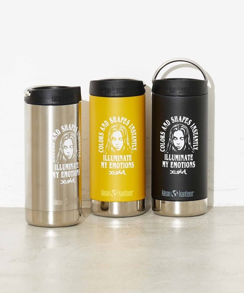 X-girl（エックスガール）の「X-girl × KLEAN KANTEEN ARCH & FACE LOGO（グラス/マグカップ/タンブラー・レディース・シルバー/ブラック/イエロー・ONE SIZE）」の11枚目の写真