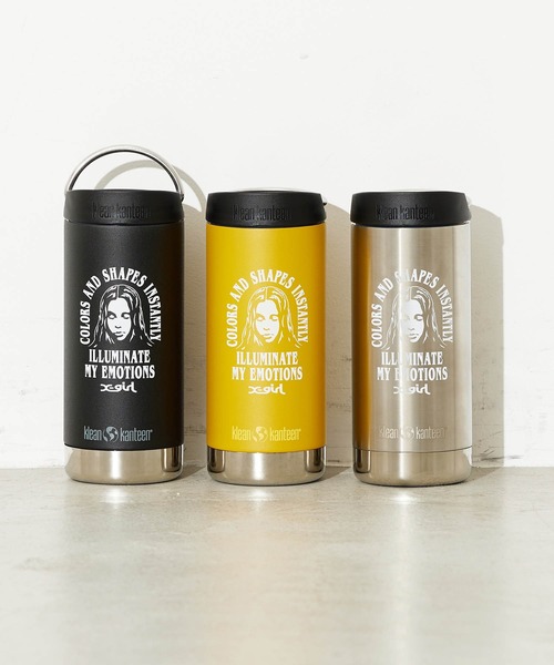 X-girl（エックスガール）の「X-girl × KLEAN KANTEEN ARCH & FACE LOGO（グラス/マグカップ/タンブラー・レディース・シルバー/ブラック/イエロー・ONE SIZE）」の8枚目の写真