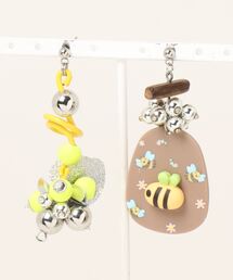 【KKSHOP】ハチイエローピアス(MA)