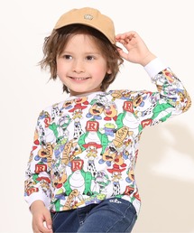 Disney（ディズニー）の「ディズニー 総柄ロンT 7865K（Tシャツ/カットソー・キッズ）」