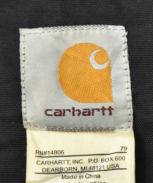 Carhartt（カーハート）の「【ヴィンテージ古着】90~00s Carhartt / カーハート フルジップ ナイロンワークジャケット（ナイロンジャケット・メンズ・カーキ・LARGE）」の9枚目の写真