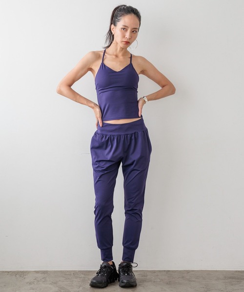 HEREIAM（ヘレイアム）の「【HEREIAM】コンプレッションJOG（その他パンツ・レディース・バイオレット/グリーン/ブラック/ダークブラウン/ブルー系その他・SMALL/MEDIUM/LARGE）」の15枚目の写真