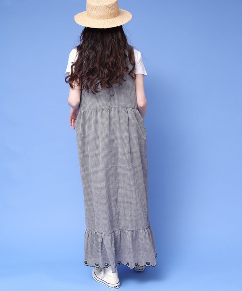 didizizi（ディディジジ）の「BEARカットワーク　OP（ワンピース・レディース・ホワイト/ブラック/その他・FREE）」の16枚目の写真