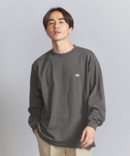 DANTON（ダントン）の「＜DANTON＞ LOGO LONG SLEEVE SWEAT/カットソー
