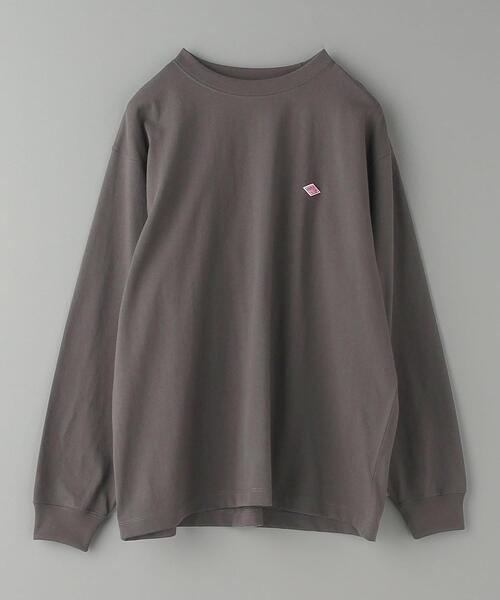 DANTON（ダントン）の「＜DANTON＞ LOGO LONG SLEEVE SWEAT