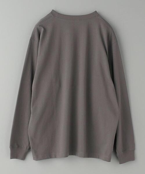 DANTON（ダントン）の「＜DANTON＞ LOGO LONG SLEEVE SWEAT/カットソー