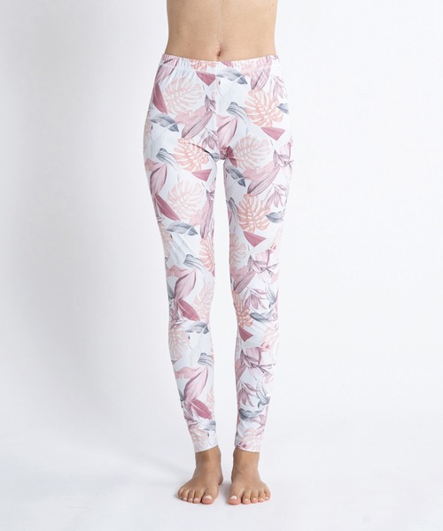 ROXY（ロキシー）の「MERMAID LEGGINGS/ロキシーラッシュガードレギンス・スパッツ（ラッシュガード・レディース・ホワイト/ブラウン/パープル・MEDIUM/LARGE/SMALL）」の3枚目の写真