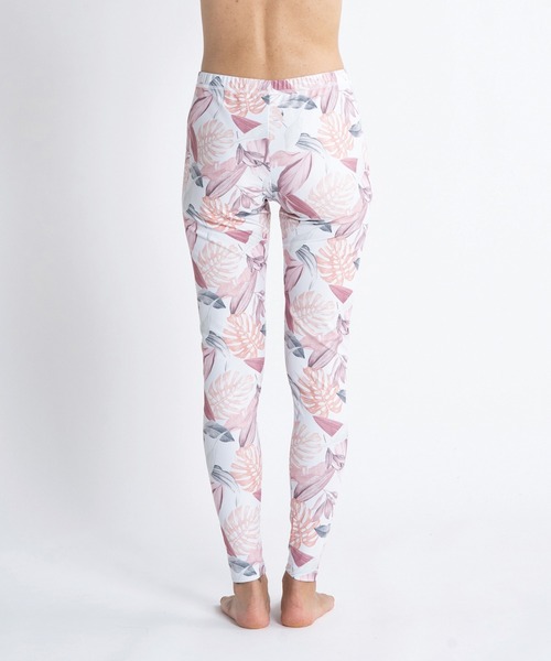 ROXY（ロキシー）の「MERMAID LEGGINGS/ロキシーラッシュガードレギンス・スパッツ（ラッシュガード・レディース・ホワイト/ブラウン/パープル・MEDIUM/LARGE/SMALL）」の4枚目の写真