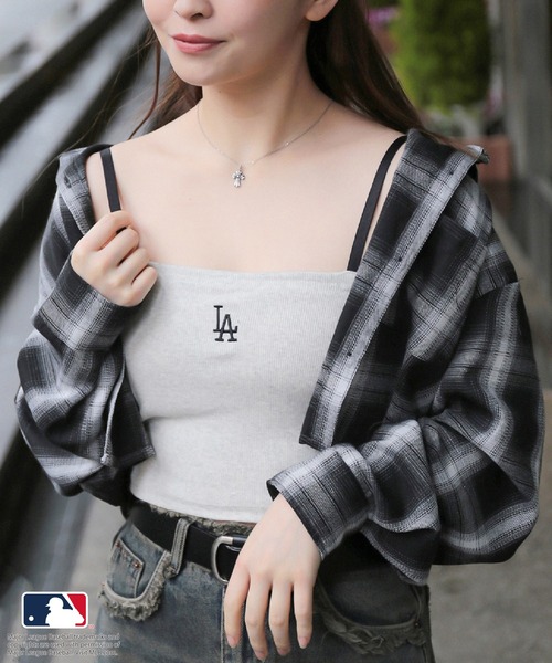 DimMoire Messy Bones キャミソール ◇ ファッション ♡ DimMoire Messy Bonesキャミソール GRAY