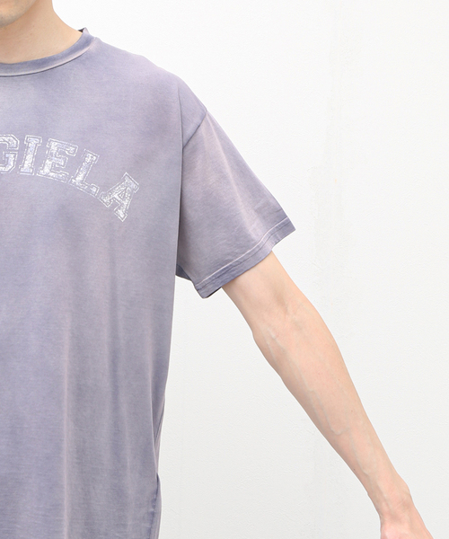 Maison Margiela(メゾンマルジェラ)の「【MAISON MARGIELA / メゾン マルジェラ】used logo tee(Tシャツ/カットソー・メンズ・パープル・LARGE/X-LARGE)」の6枚目の写真