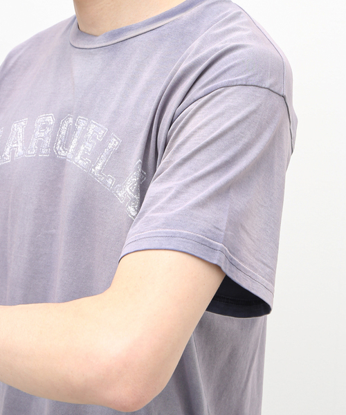Maison Margiela(メゾンマルジェラ)の「【MAISON MARGIELA / メゾン マルジェラ】used logo tee(Tシャツ/カットソー・メンズ・パープル・LARGE/X-LARGE)」の7枚目の写真